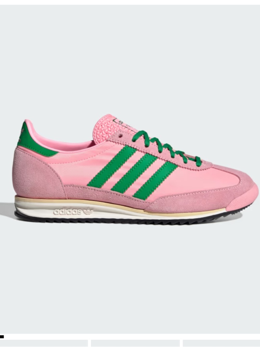 adidas SL 72 OG W Glow Pink / Green / Core Black - Picture 2 of 10
